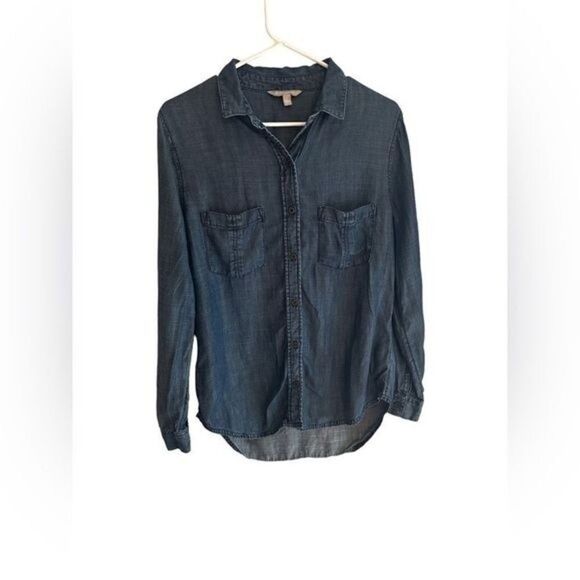 Banana Republic long sleeve button down size small top EUC - Picture 1 of 3
